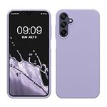 kwmobile Case Compatible with Samsung Galaxy A15 5G Case - TPU Silicone Phone Cover with Soft Finish - Lavender