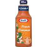 Kraft French Salad Dressing, 425 ml Bottle