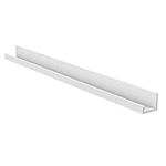 IKEA 902.921.03 Mosslanda Picture Rail in White (115 cm), Wood, White, 115.3 x 12.3 x 7.2 cm