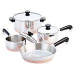 Revere Copper Clad Cookware Set, Si