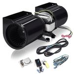 GFK-160A GFK-160 Fireplace Blower Fan Kit for Heat N Glo, Quadra-Fire, Heatilator, Superior, Majestic, GTI Fireplaces, DV3732, Quadra-Fire 7100, Heat N Glo 6000CLX, SL-750TR Blower Fan Kit.