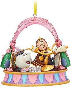 Disney Lumiere and Friends Singing Living Magic Sketchbook Ornament – Beauty and The Beast