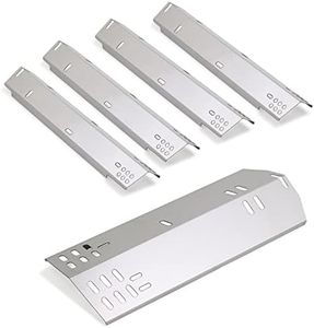 BTCDR Grill Heat Plate Replacement for Dyna-Glo DGH485CRP, Dyna-Glo DGH474CRP Gas Grill, Heat Shield for Dyna-Glo 4 Burner Grill Models, Stainless Steel Heat Tent, 5 Pack