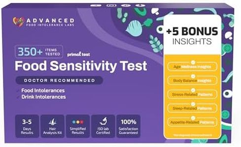 AFIL Premium 350+ Upgraded Items Test Kit, Food Sensitivity Test Kit for Adults & Kids, Gluten Intolerance Testing Kit, Comprehensive Food Sensitivity Analysis Perfect for Men, Women, and Kids