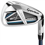 TaylorMade SIM MAX OS Irons, Steel Shaft, KBS Max 85, 5-PW, AW, SW, Right Hand, Regular Flex