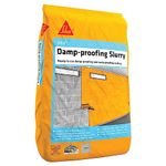 Sika – Damp Proofing Slurry – Waterproof – Adjustable Consistency – Interior and Exterior Applications – Grey – 25kg