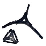 Foldable Compact Outdoor Camping & Backpacking Stove Stand Stabiliser Tripod for Portable Gas, Butane, Propane Stoves and Cooking Gear.