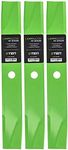 8TEN LawnRAZOR Blade Set for Dixon Lesco ZTR 421 42 inch Deck 13938 539129683 539129700 539126275 050018 (High-Lift)
