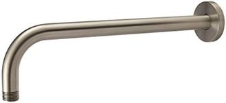 Speakman S-2571-BN Wall-Mounted Shower Arm and Flange, 12-Inch, Brushed Nickel