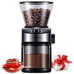 SHARDOR Coffee Grinder Burr Electric, 25 Precise Grind Setting, Automatic Coffee Bean Grinder with Digital Timer Display for Espresso, Drip Coffee, and French Press, Black