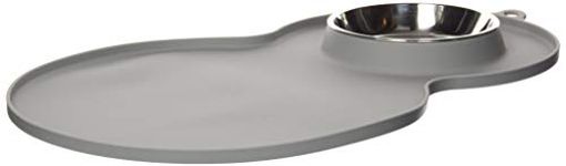 Catit 44013 Peanut Placemat Medium, Grey