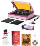 WECREAT Vista 10W Laser Engraver with 9-in-1 Rotary, Diode Desktop Laser Engraving Machine with Smart HD Camera for Beginners DIY Craft Hobbyist Wood Leather Acrylic Metal Gifts Making