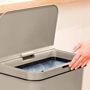 Tower 50L Sensor Bin – Touchless Kitchen Waste Bin, Latte