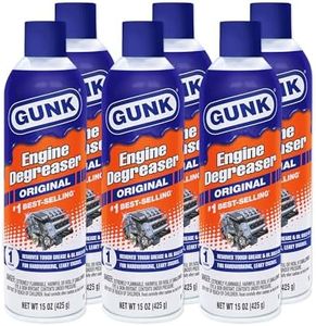 Gunk Engine Degreaser – Original Degreaser Cleaner Spray – Quickly Removes Tough Oil & Grease – Cleans Hardworking Engines – Rinses Easily with Water – 15 oz (Case of 6)
