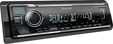 Kenwood KMM-BT506DAB Mechless Digital Media Receiver, With Built in Bluetooth, DAB+ Digital Radio, Spotify & Amazon Alexa