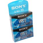 Sony TC30VHGL/2B VHS-C Premium 30-min. Videocassette, 2-Pack (TC30VH/2)