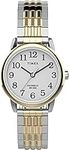 Timex Easy Reader Women's 25mm Expansion Band Watch with Perfect Fit TW2V05900