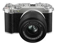 Fujifilm X-M5 XC15-45mmF3.5-5.6 OIS PZ Lens Kit - Silver