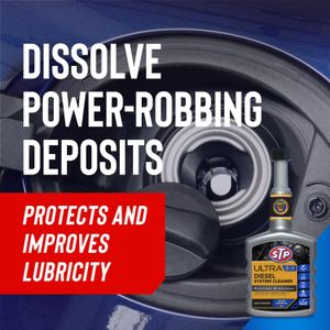 STP Ultra 5-in-1 Diesel Fuel System Cleaner 400ml – Engine Protection
