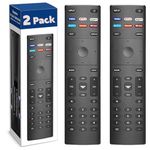 2 Pack Newest Remote Replacement for All VIZIO Smart TV Remote, Compatible for VIZIO Remote Control Replacement, Compatible with All VIZIO LCD HD 4K UHD HDR Smart TVs