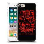 Head Case Designs Officially Licensed Slipknot Red Patch We Are Not Your Kind Soft Gel Case Compatible With Apple iPhone 7/8 / SE 2020 & 2022