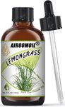 Pure Lemongrass Oil Essential Oil Citrus Aromatherapy Natural for Home Bath Bombs Aroma Diffuser Oils 4 Fl Oz