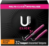 U by Kotex Click Compact Tampons, S