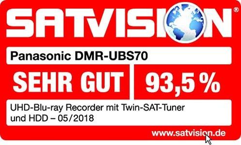 Panasonic 4K Blu-ray Recorder – UBS70EGS Player & Recorder