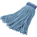 Rubbermaid Commercial Universal Headband Blue Blend Mop, 24-Ounce Size, Blue (FGE23800BL00)