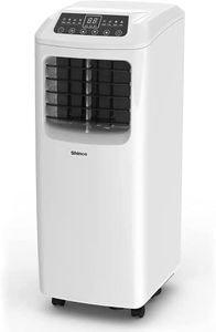 Shinco 7000 BTU Portable Air Conditioner, with Cooling, Dehumidifier & Fan, 3 in 1 Air Cooler unit with Remote Control & Window Mount Kit, LED Display, 24H Timer, Rooms up to 15㎡, for Home and Office