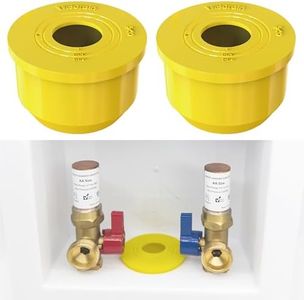 YMS Washing Machine Drain Outlet Plug, Silicone Sealing Plug for 1" ~ 1 1/2" Inlet Pipe, Durable & Easy to Install, Sewer Seal Coupler for Washing Machine Box (2" Outlet)