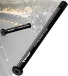 BIKQQUR 1.75mm Thread Pitch Bicycle Hub Thru Axle Adapter, Aluminum Alloy Bike Thru Axle Boost Forks Quick Release (12mm x 122/166/171/175/180/192mm)