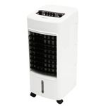 EMtronics EMFC4W Manual Portable Fan Air Cooler with Humidifier, 3 Speed Settings, 4 Litre Water Tank, 75W - White