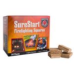 MEECO'S RED DEVIL SureStart Fire Starter Squares, 144 Pack