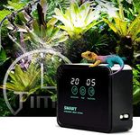 FOUDOUR Reptile Humidifier Misting System with Timing Controller for Reptiles/Chameleons/Herbs