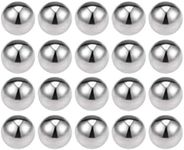 uxcell 1/2-inch Bearing Balls 304 Stainless Steel G100 Precision Balls 20pcs