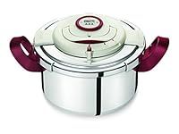 SEB Clipso P4400600 Easy Release Stainless Steel Pressure Cooker + Programmable Precision Timer 4.5 l