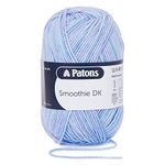 Patons Smoothie Double Kntting Yarn (DK) / 100g Balls and 100% Acrylic Machine Washable Yarn - 16 Colours in The Range - Colour 2102 - Blue Mix - 5 x 100g Balls