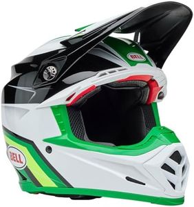 BELL Moto-9S Flex Helmets (Gloss Mechant Green/Black - Medium)