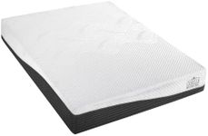 Giselle Bedding Queen Mattress, Memory Foam Mattresses Floor Mat for Bedroom High Density Firm Feel Pressure Relief Cooling Technology, 21cm Thickness Cool Gel Non Spring Bed