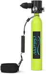 CHIKADIV Scuba Air Tank - 0.5L Diving Equipment, Rebreather for Underwater Diving, Dive Portable Lungs for 6-12 Mins Underwater