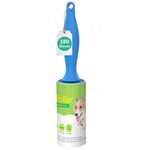 PetVogue Lint Rollers for Pet Hair Extra Sticky, Pet Hair Remover, Lint Remover, 1 Handle with 3 Refills, 180 Total Sheets, Lint Roller Set Brush for Dog & Cat Hair Removal, Clothes, Furniture