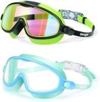 Seago Swim Goggles 2 Pack Anti-Fog 