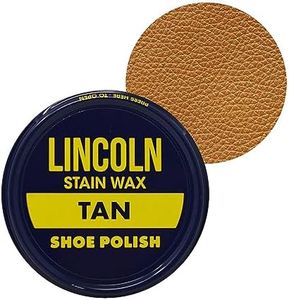 Lincoln Shoe Wax Polish 3 Fl Oz (Tan)