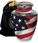 American Flag Cremation Urn for Ash