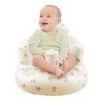 CHANCCI Baby Inflatable Seat,Portable Baby Shower Chair,Baby Support Seat for Sitting Up,Blow Up Baby Chair with Built in Air Pump,Inflatable Baby Seat for Babies 3-36 Months