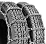 Security Chain Company QG4828 Quik Grip V-Bar Type DT Light Truck Dual and Triple Tire Traction Chain - Set of 2