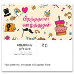 Amazon Pay eGift Card - Happy Birthday (Doodle) - Tamil