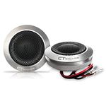 CT Sounds Meso 25mm 100 Watt Flush-Mount Premium Silk-Dome Tweeters, Pair