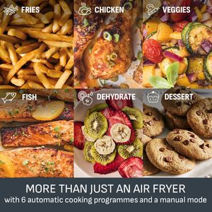 Tefal XXL Dual Air Fryer 11L – Large Capacity Healthy Frying